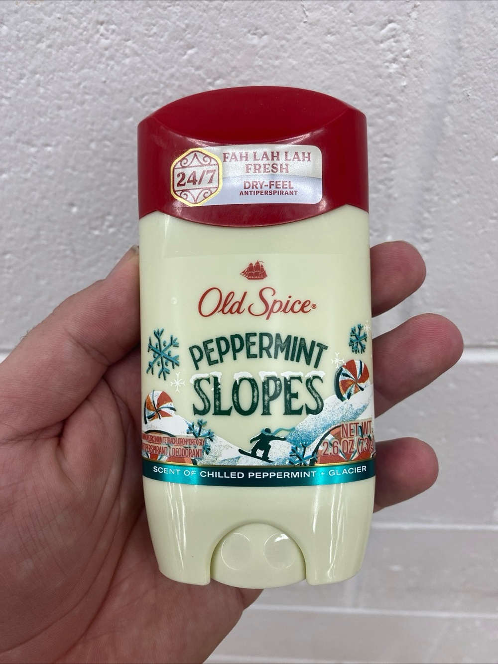 Old Spice Peppermint Slopes Antiperspirant Deodorant